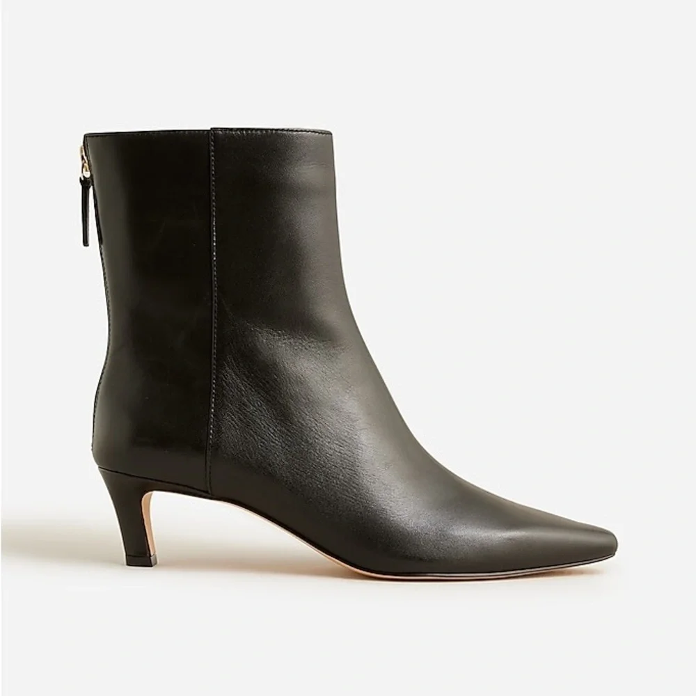 J Crew Stevie ankle boots in leather BT910 - Picture 4 of 6